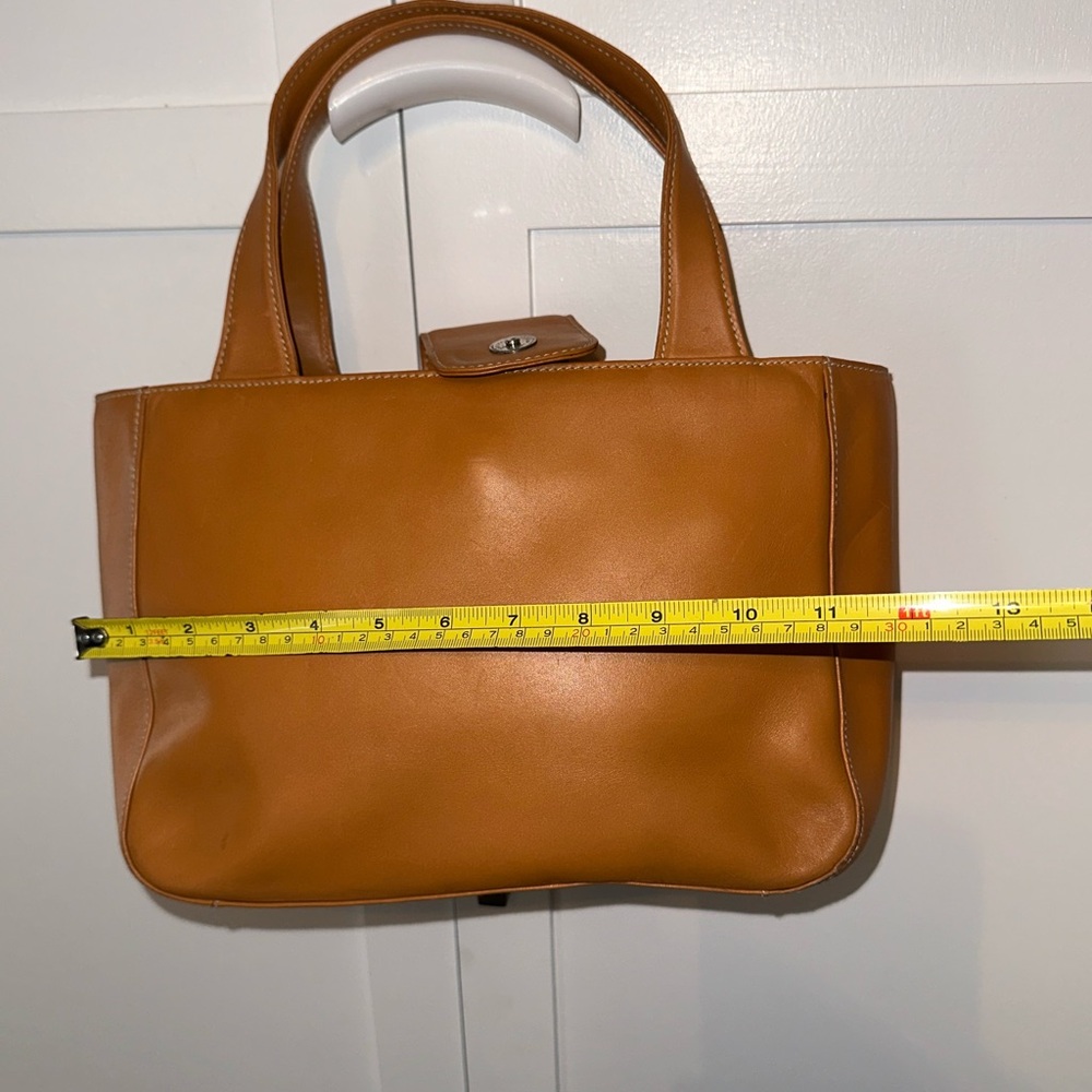 Banana Republic Tan Leather Tote Bag - Picture 11 of 11